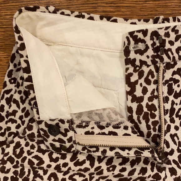 JCrew leopard printed shorts - Picture 3 of 4